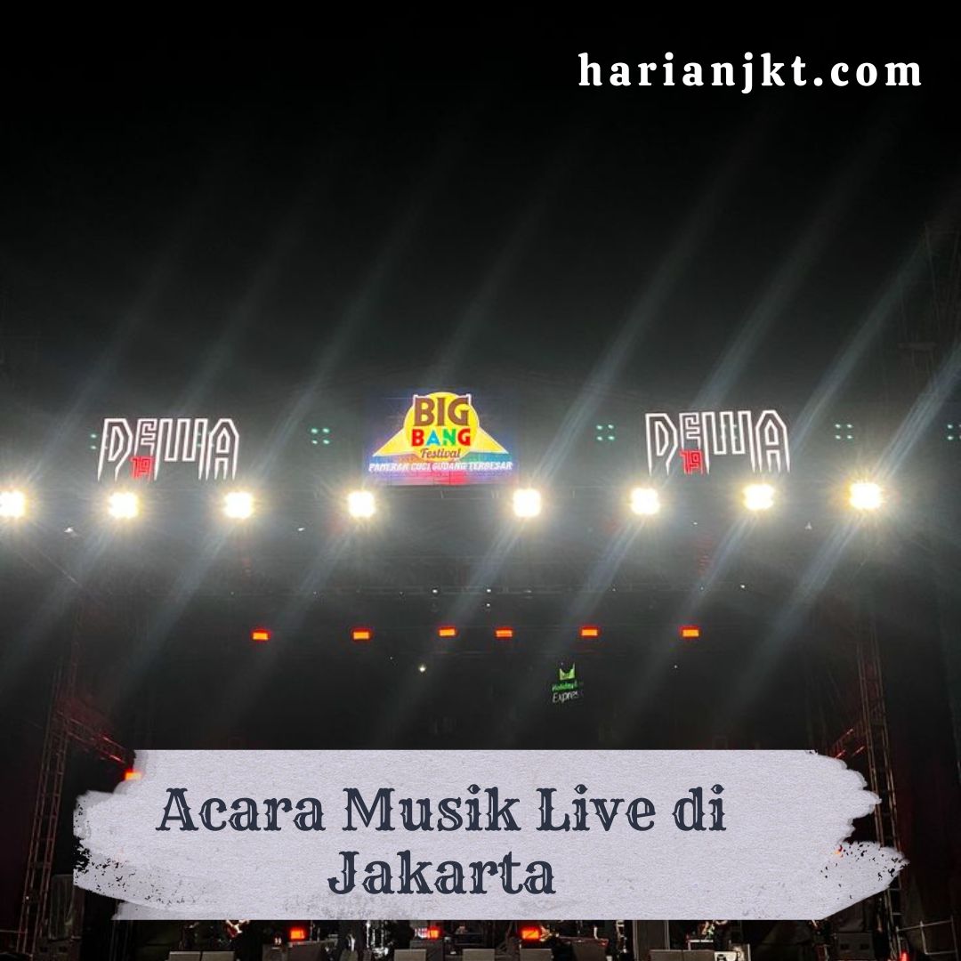 Acara Musik Live di Jakarta