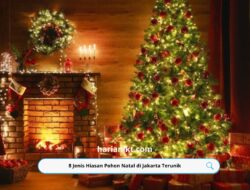 8 Jenis Hiasan Pohon Natal di Jakarta Terunik