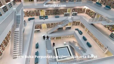 Jam Buka Perpustakaan Umum Jakarta Barat