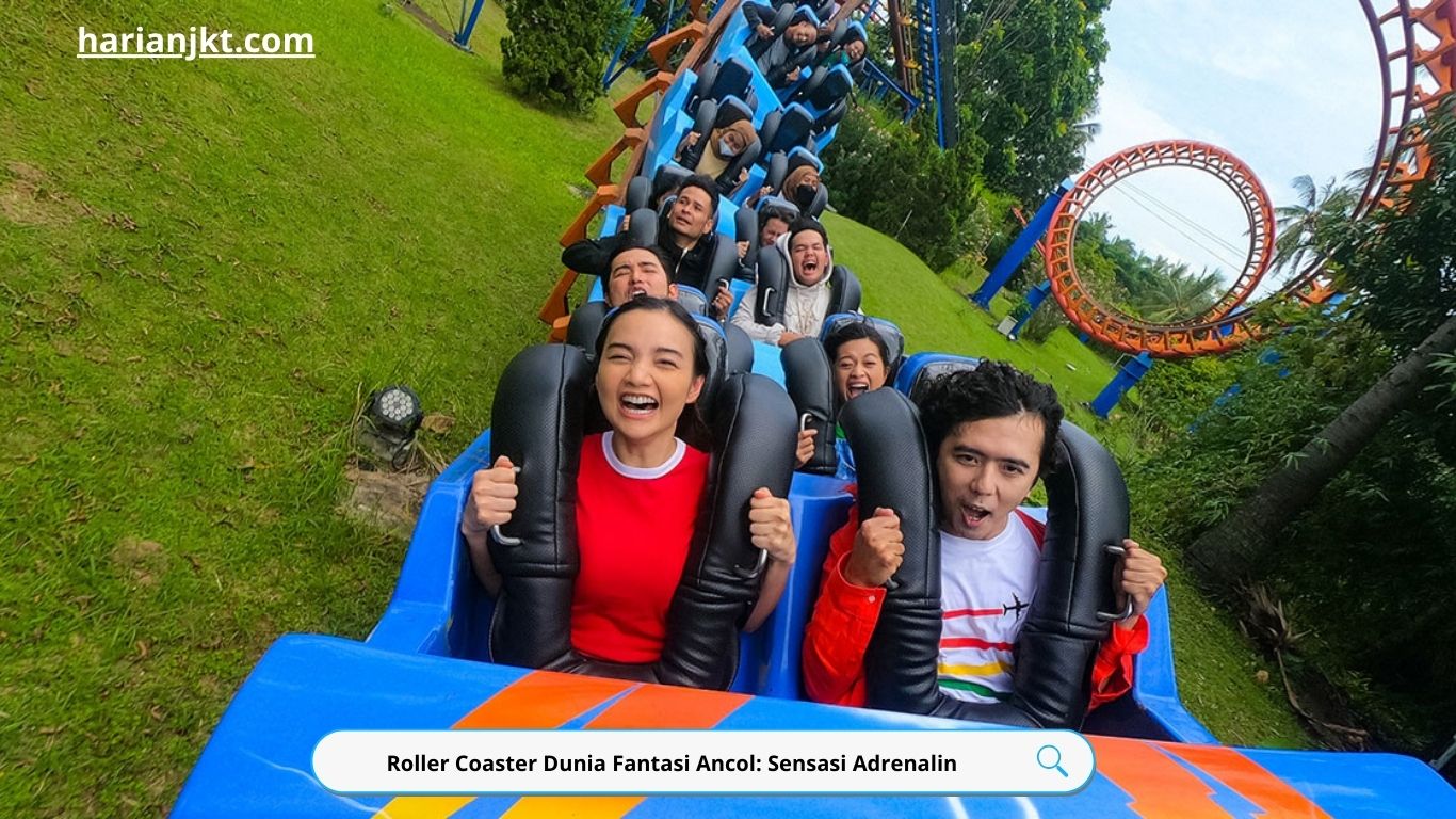 Roller Coaster Dunia Fantasi Ancol: Sensasi Adrenalin