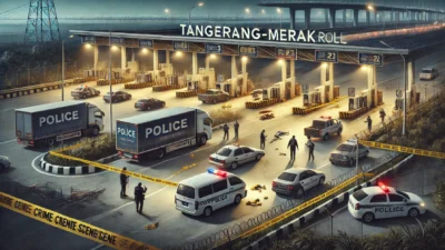 Penembakan Maut di Rest Area Tol Tangerang-Merak