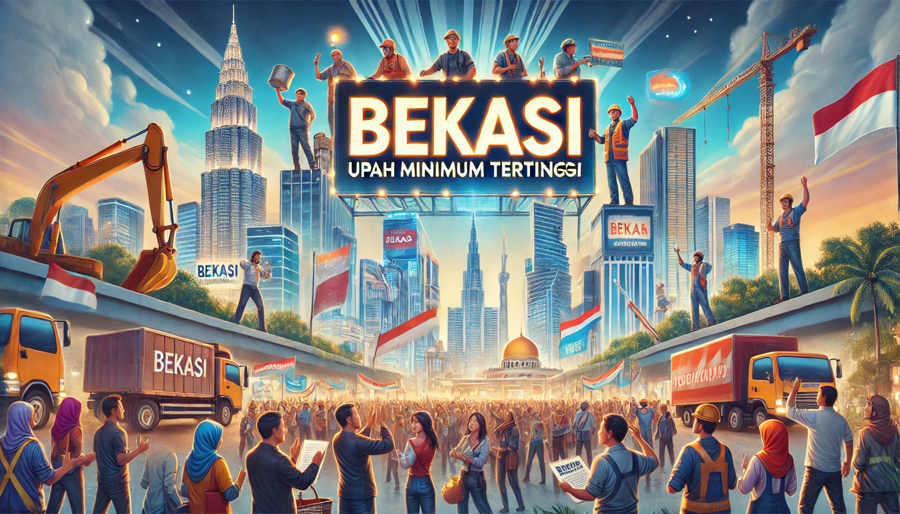 Wow! Bekasi Upah Minimum Tertinggi