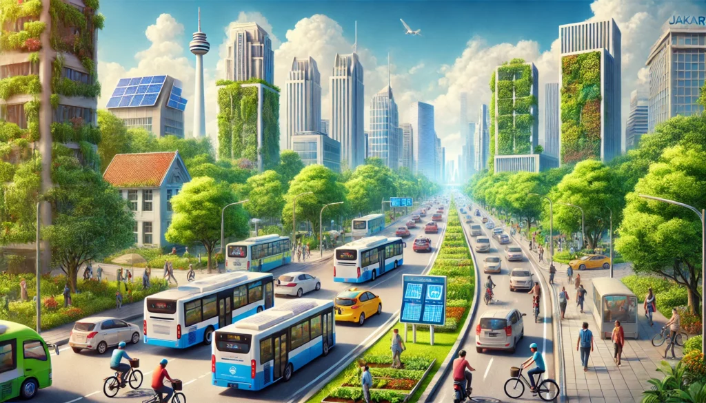 Program Udara Bersih Jakarta 2025 Wujudkan Langit Biru Kembali dengan Solusi Transportasi Energi Terbarukan dan Ruang Hijau Kota