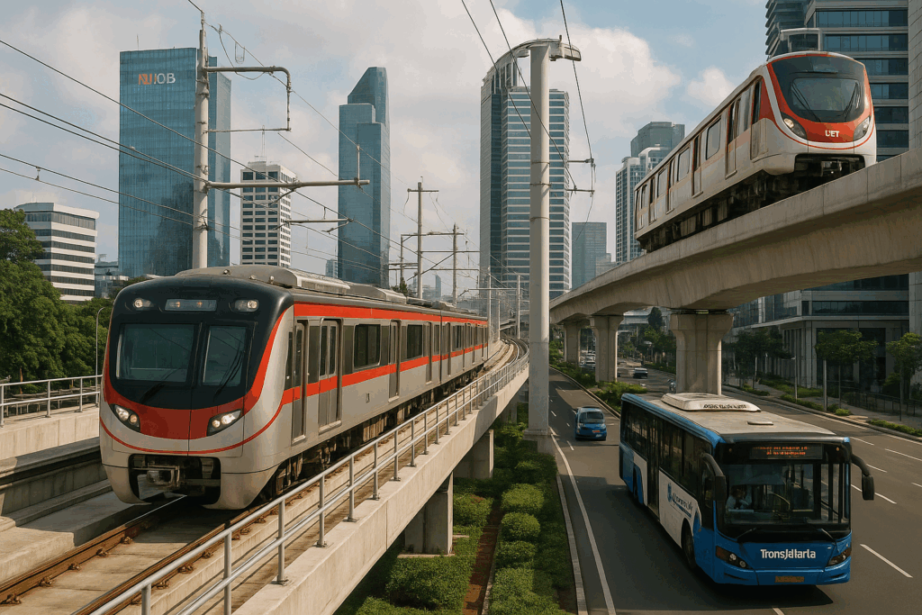 Sistem Transportasi Jakarta Modern 2025 Transformasi Mobilitas Ibu Kota yang Kian Canggih dan Terintegrasi
