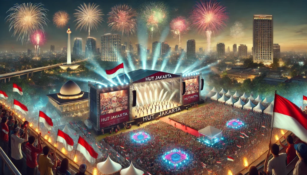 Acara Hut Jakarta 2025 Hadirkan Pesta Rakyat Dan Hiburan Meriah Di Monas Dan Sekitarnya