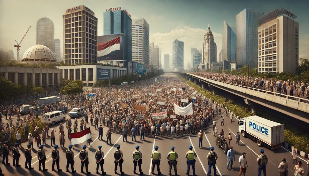 Demo Jakarta 3 September 2025 Berbagai Elemen Masyarakat Turun Ke Jalan