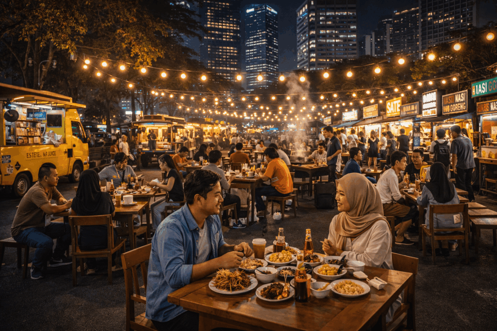 Kuliner Malam di Jakarta Selatan Favorit dari Street Food Murah sampai Tempat Nongkrong 24 Jam