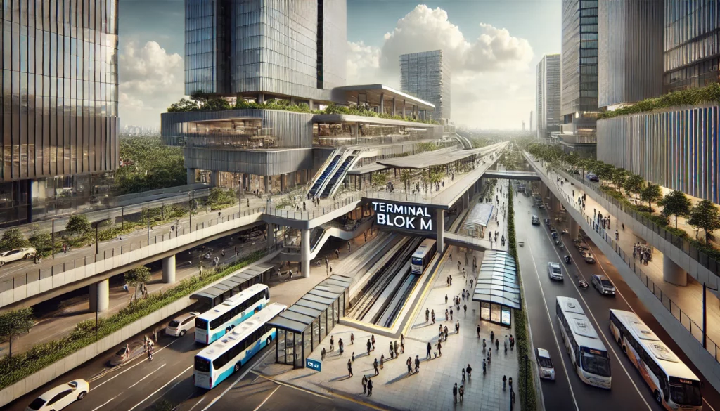 Revitalisasi Terminal Blok M Hadirkan Wajah Baru Jakarta