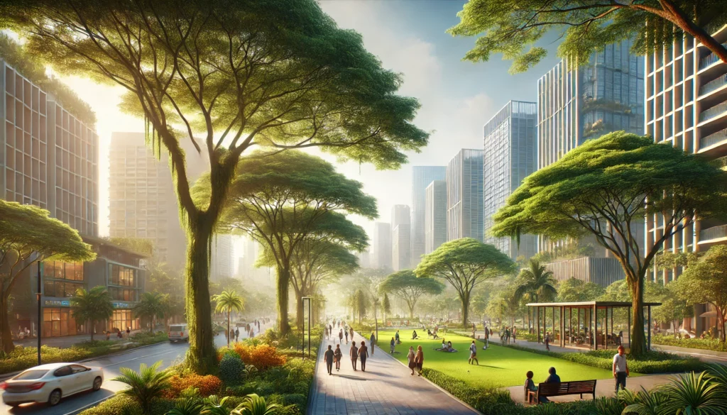 Lokasi Ruang Terbuka Hijau Jakarta Penambahan 29 Rth Sepanjang 2024
