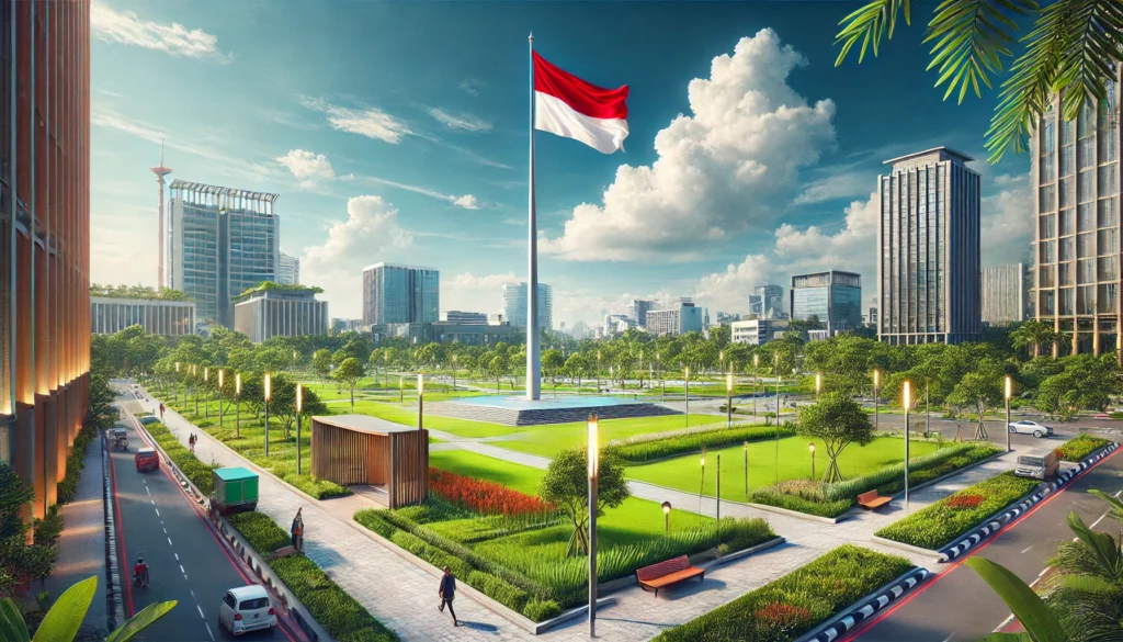 Taman Bendera Pusaka Jakarta Ikon Baru Ibu Kota Yang Memadukan Sejarah Dan Ruang Hijau Modern