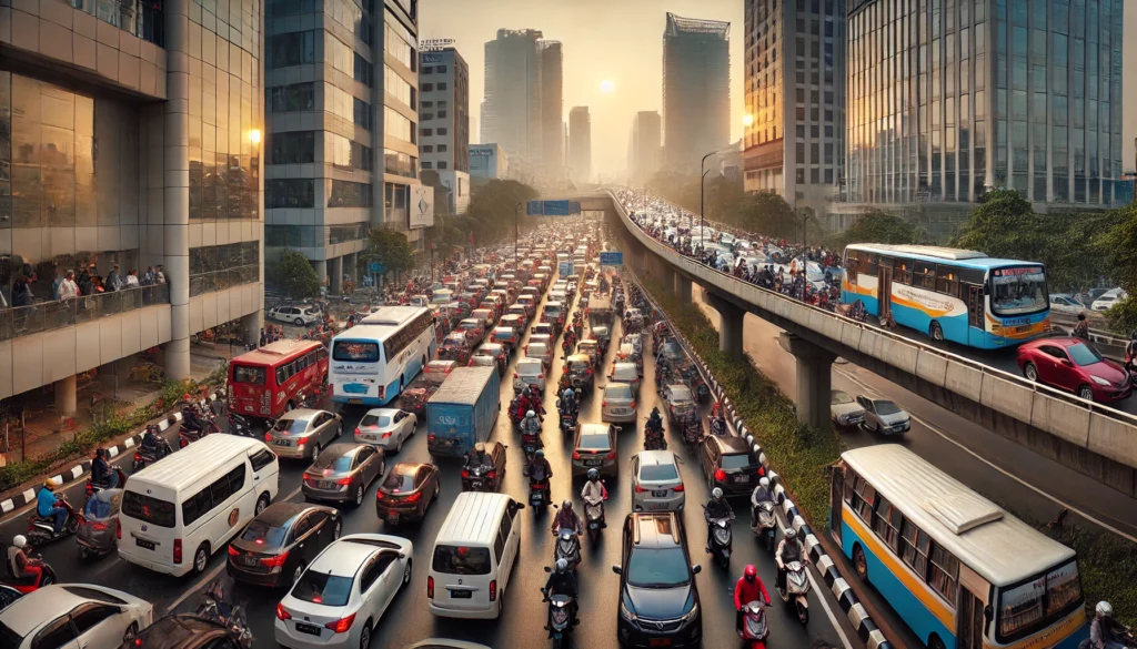 Titik Macet Di Jakarta Daerah Rawan Kemacetan