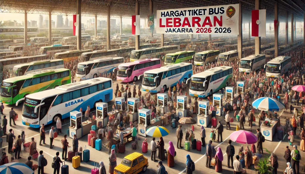 Harga Tiket Bus Lebaran Jakarta 2026 Daftar Tarif Bus Mudik Dan Tips Pesan Tiket
