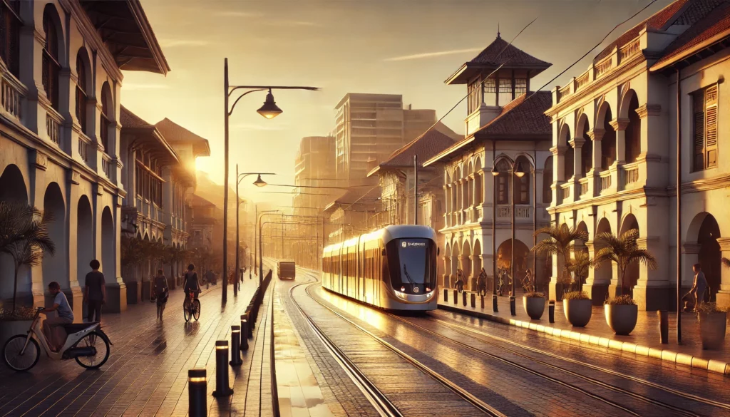 Trem Kota Tua Jakarta Bangkitkan Transportasi Heritage Modern Di Kawasan Bersejarah