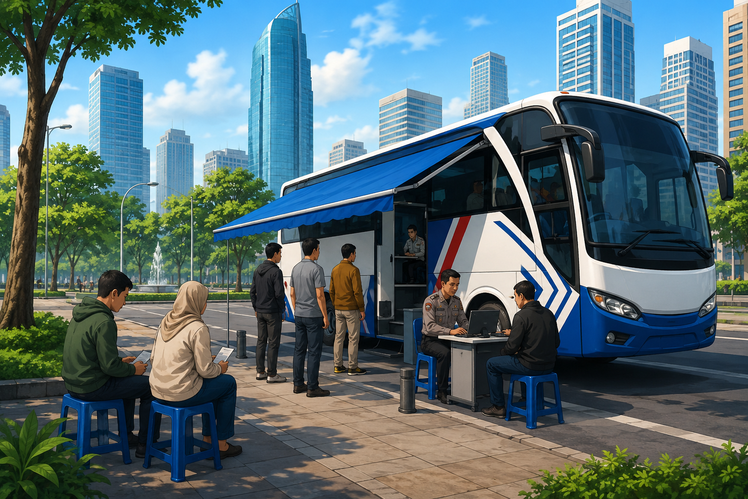 SIM Keliling Jakarta Hari Ini Terbaru
