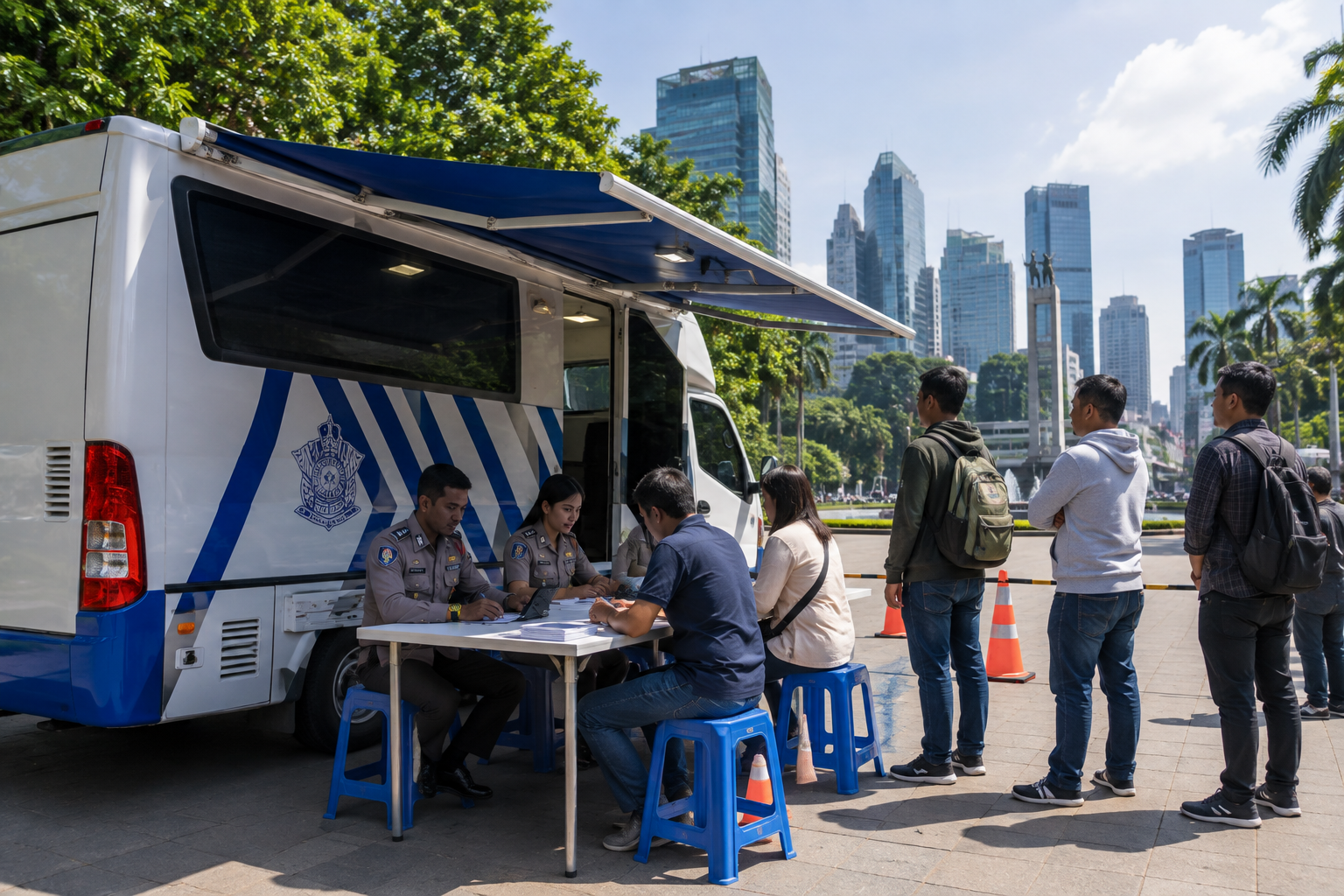 SIM Keliling Jakarta 18 Agustus