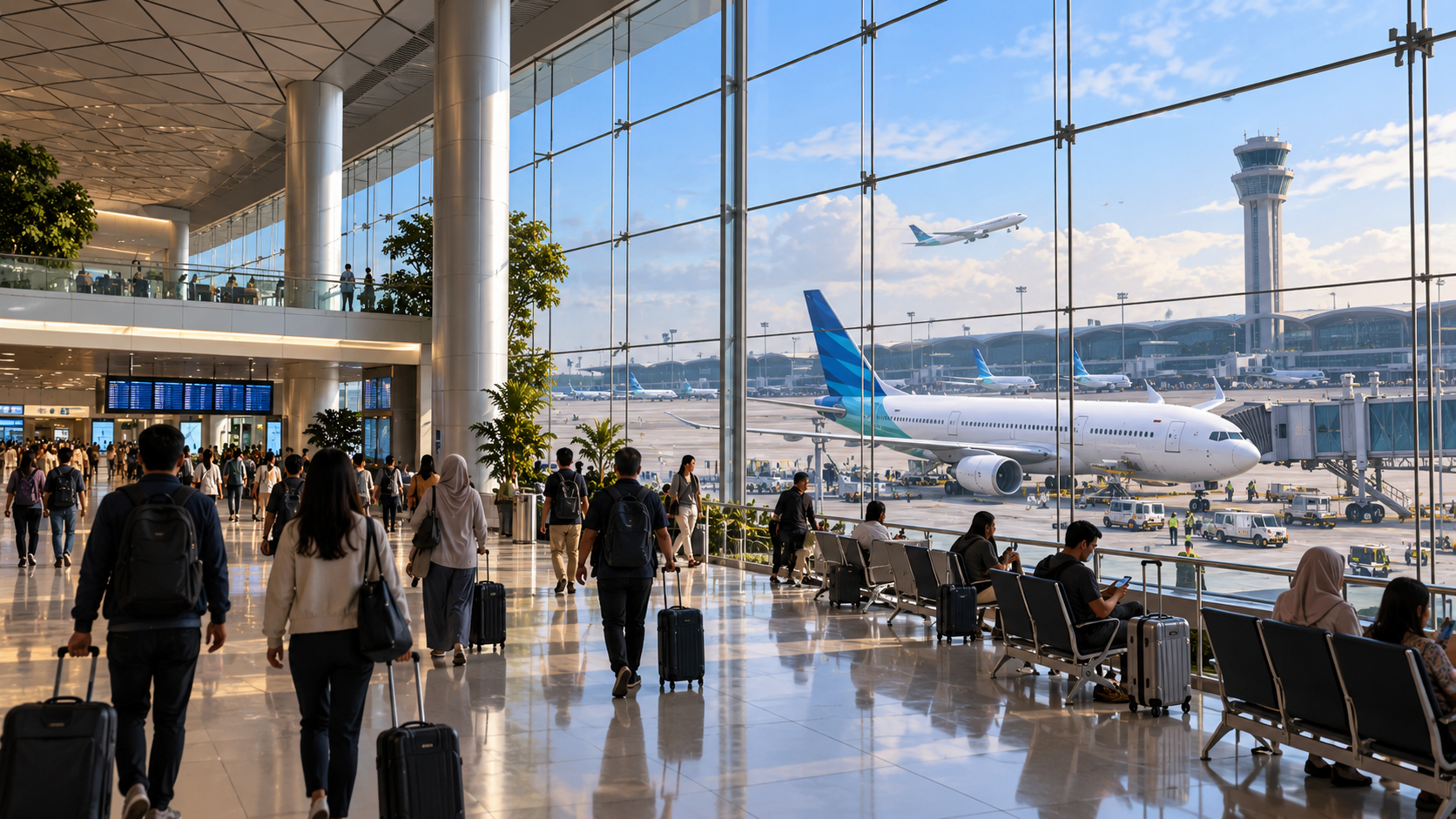 Bandara Soekarno Hatta Hari Ini