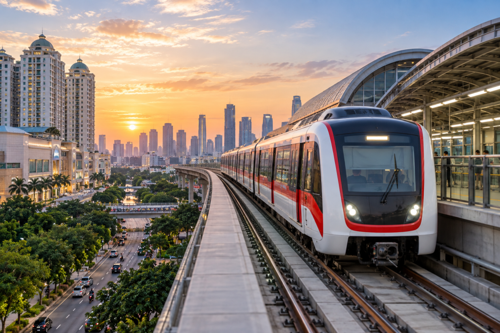 LRT Kelapa Gading Manggarai Terbaru Hari Ini