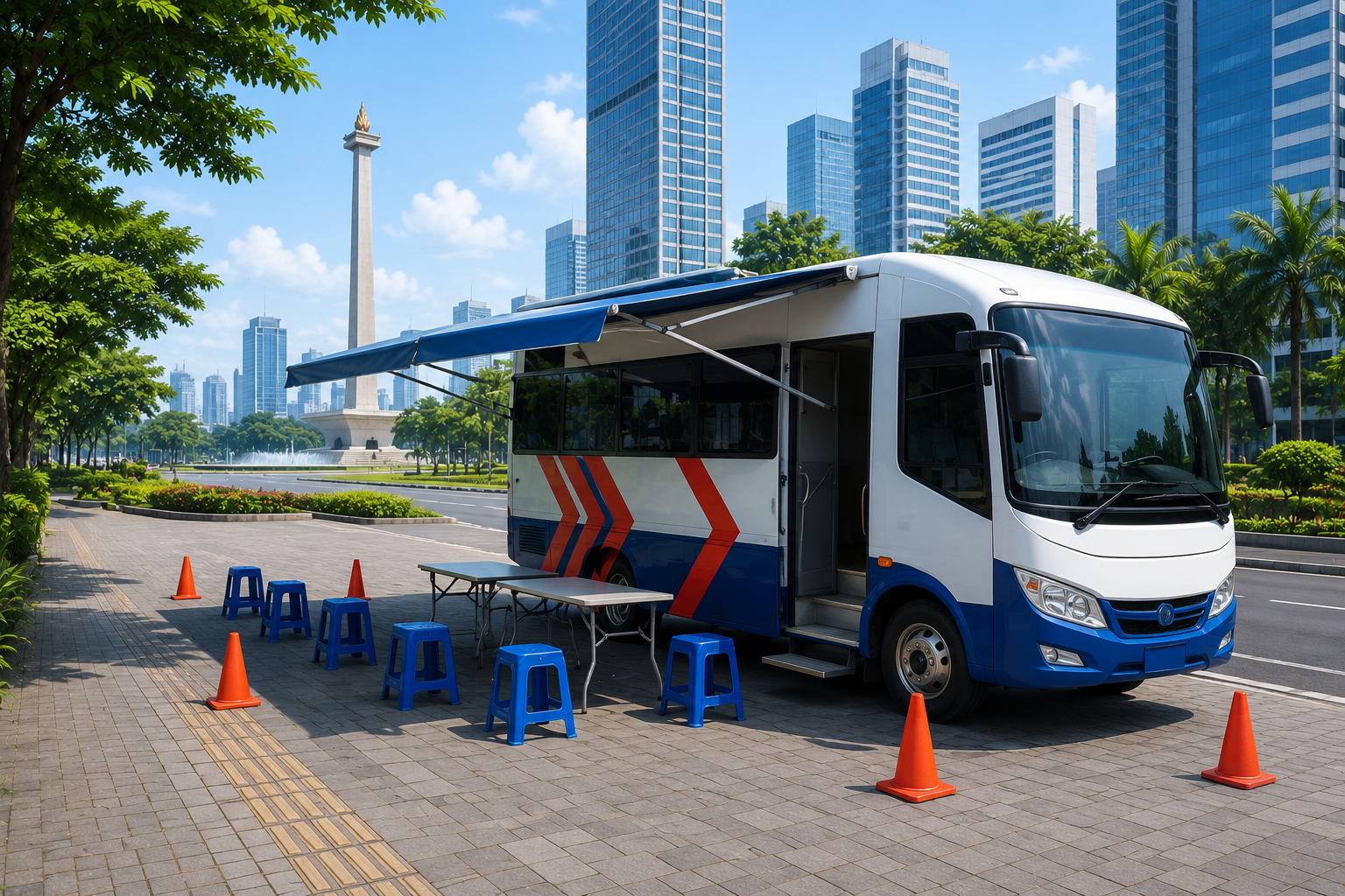 SIM Keliling Jakarta Jumat 4 September