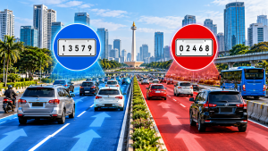 Daftar Ruas Ganjil Genap Jakarta